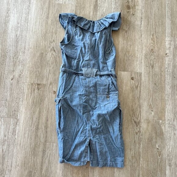 Womens Lauren Ralph Lauren Denim Mini Dress - 8 - Picture 7 of 11